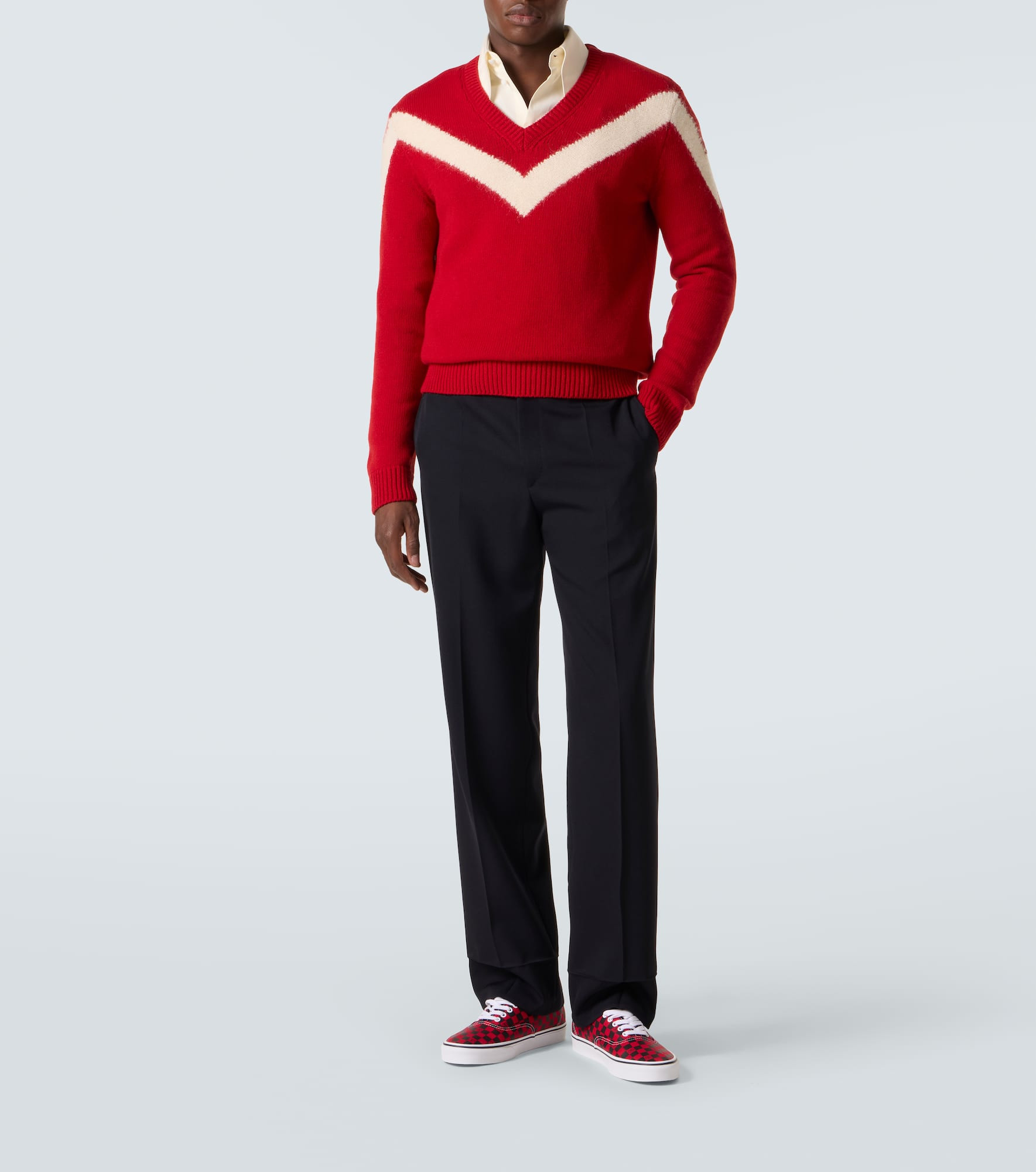x Vans VLogo checked sneakers - 2