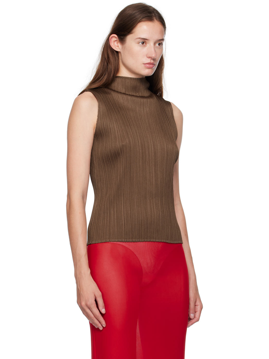 Brown New Colorful Basics 4 Top - 2