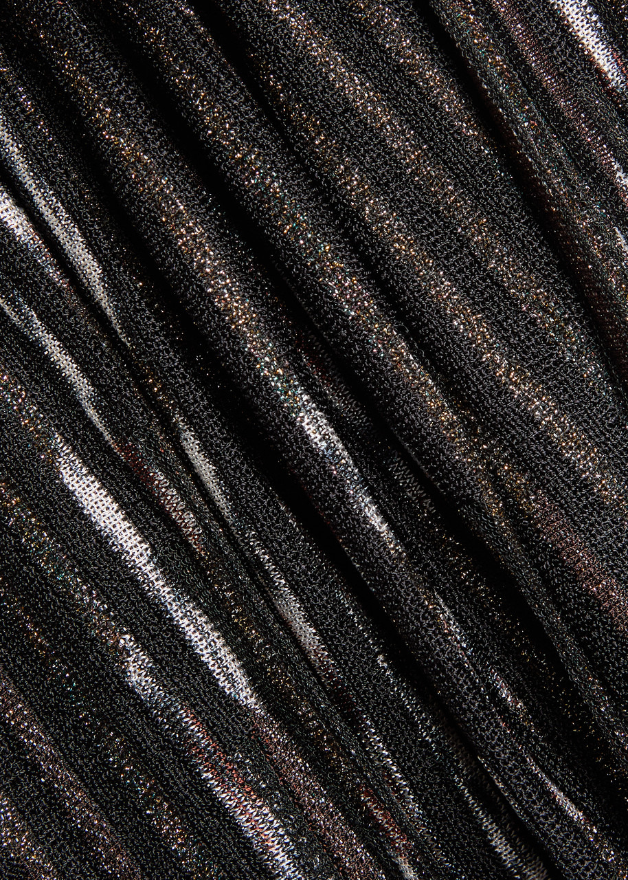 Missoni Patterned-jacquard Metallic-knit Midi Dress - 5