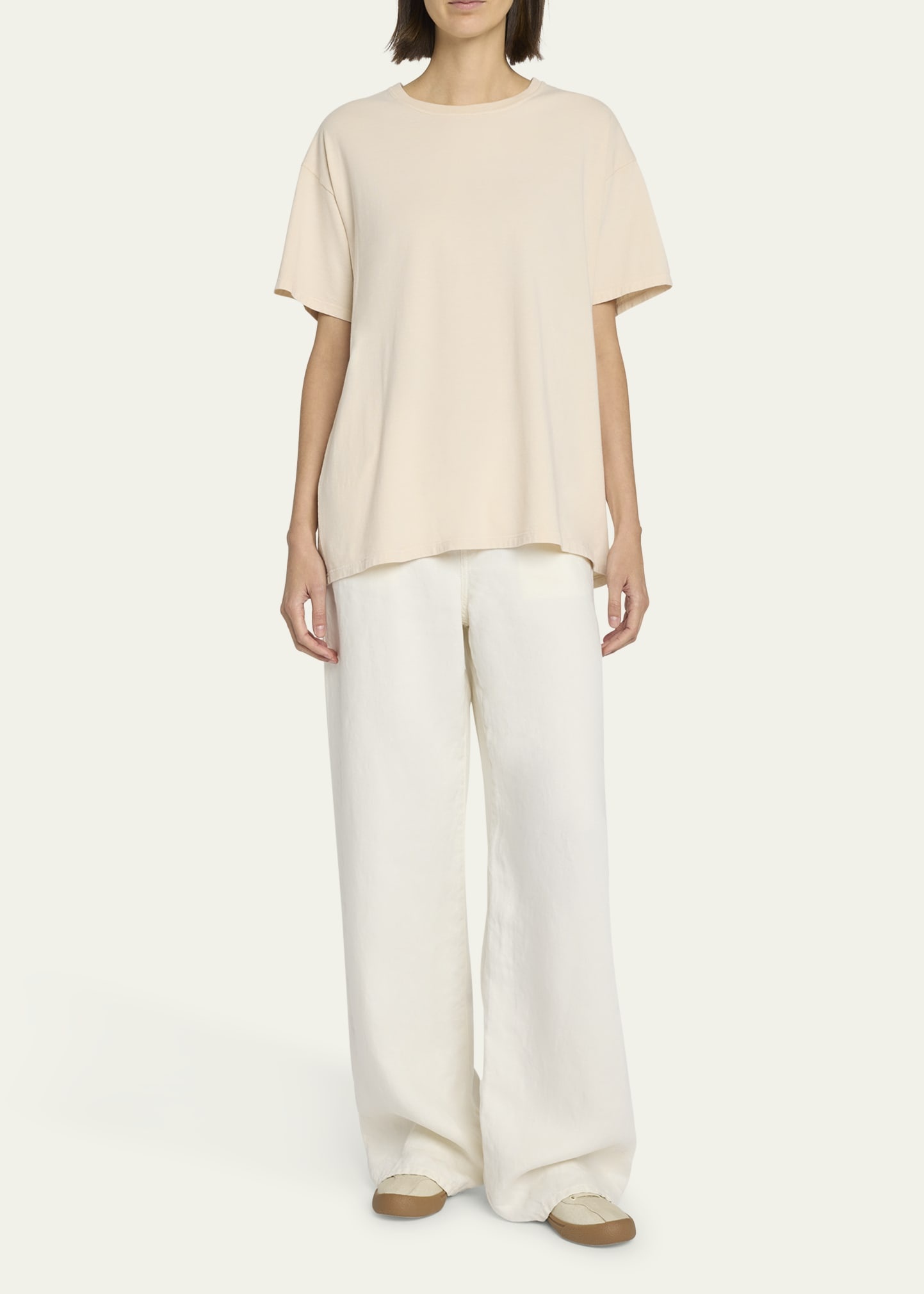 Nadina Oversized Short-Sleeve Top - 2