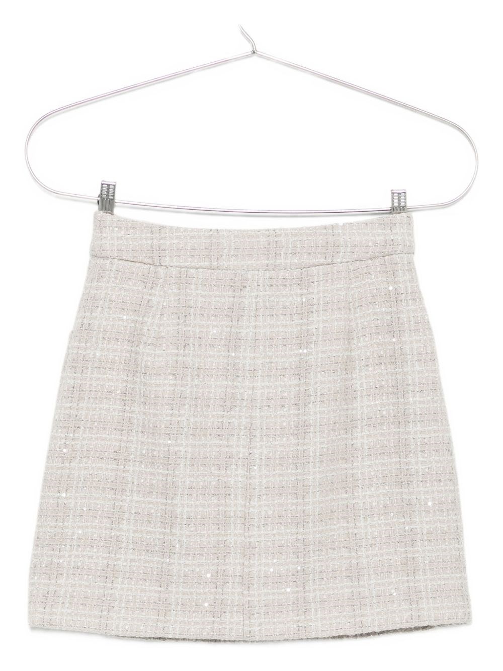 Wool blend mini skirt - 2