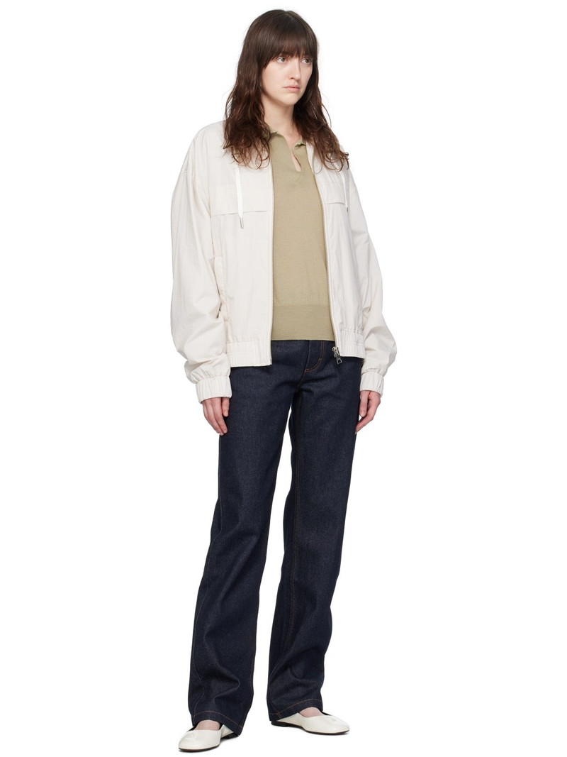 AMI Paris Beige 'Ami Alexandre Mattiussi' Jacket outlook