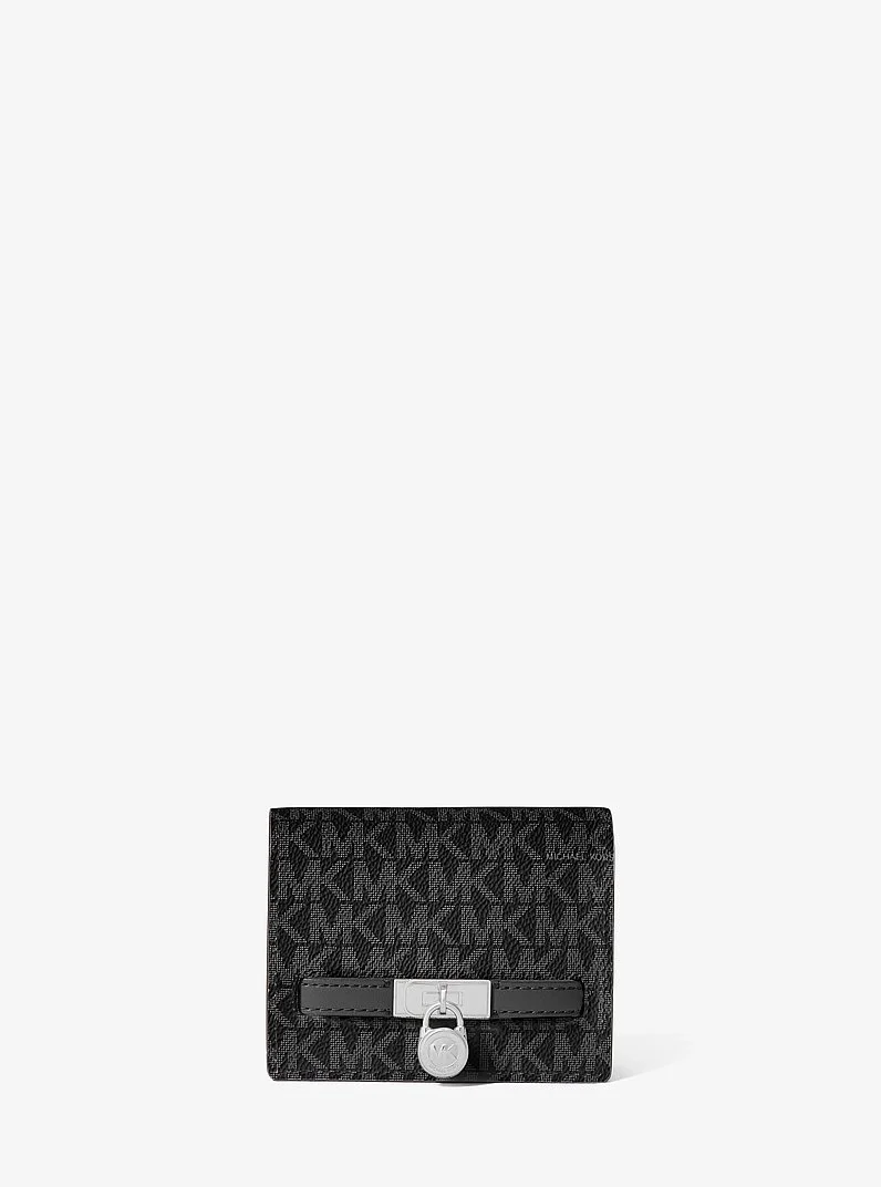 Hamilton Moderne Small Signature Logo Wallet - 1