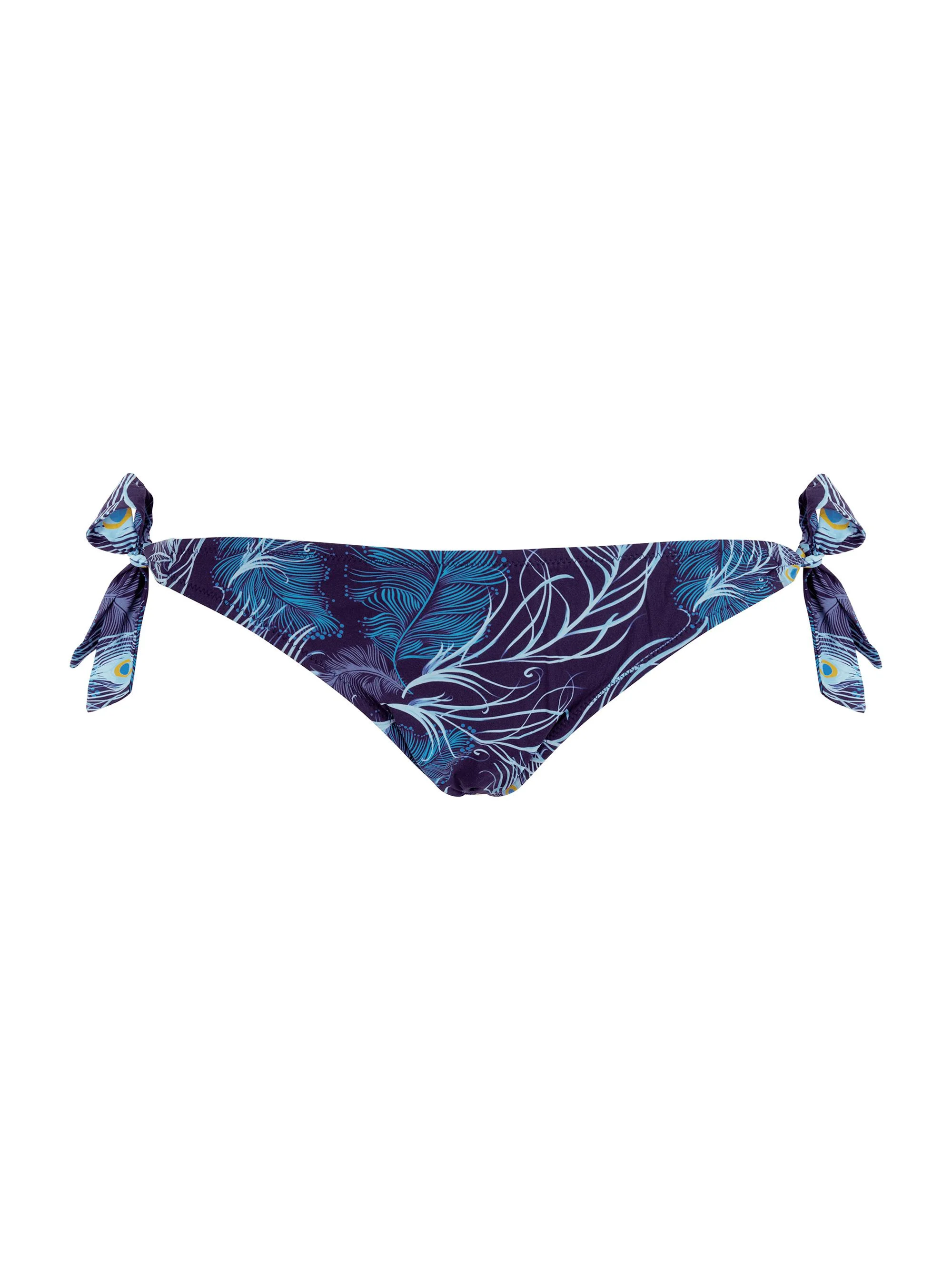 Women's Eye Of The Wind Side-Tie Bikini Bottom - Blue - 1