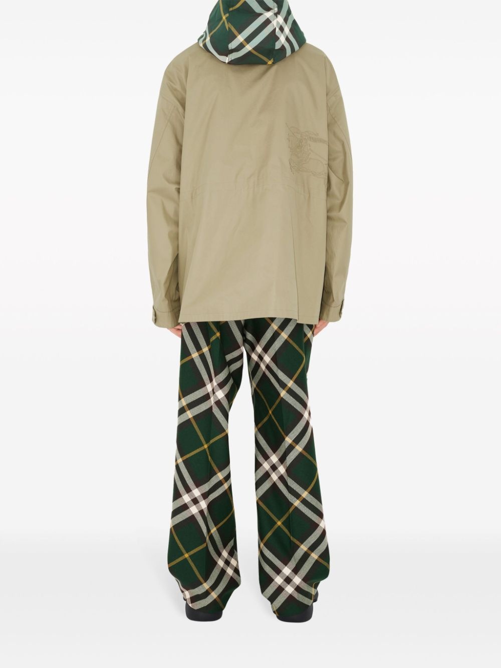 EKD-embroidered cotton jacket - 4