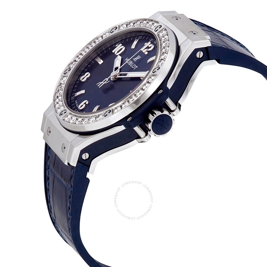 Hublot Big Bang Diamond Blue Dial Ladies Watch 361.SX.7170.LR.1204 - 2
