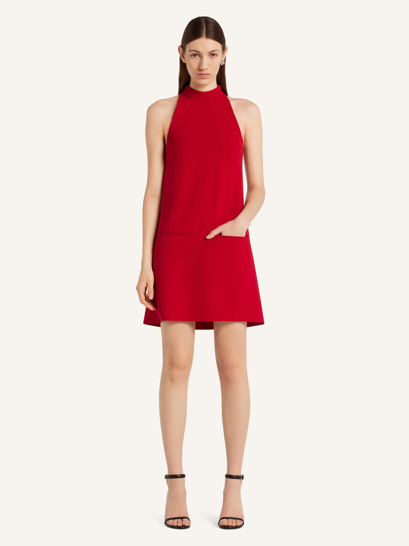 courrèges HERITAGE CREPE A-LINE DRESS outlook