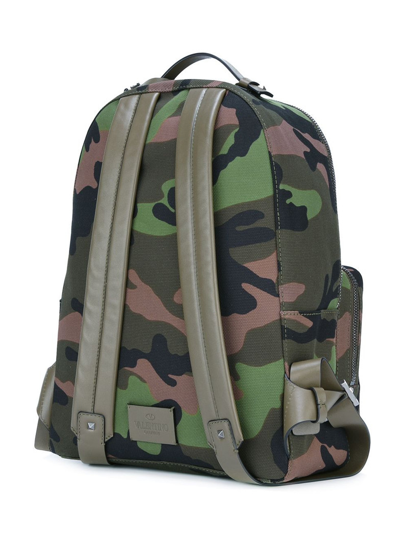 Valentino Garavani Rockstud camouflage backpack 3