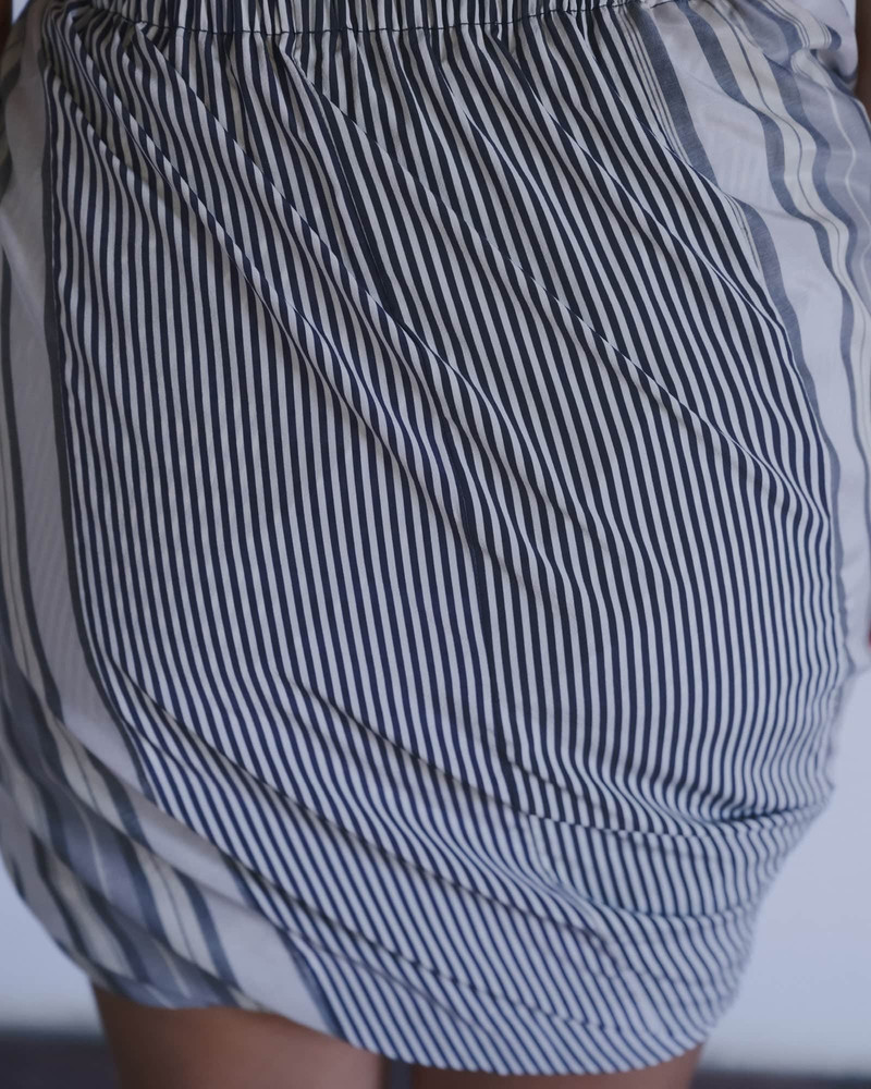 Bella Skirt - Silk Cotton Satin 4