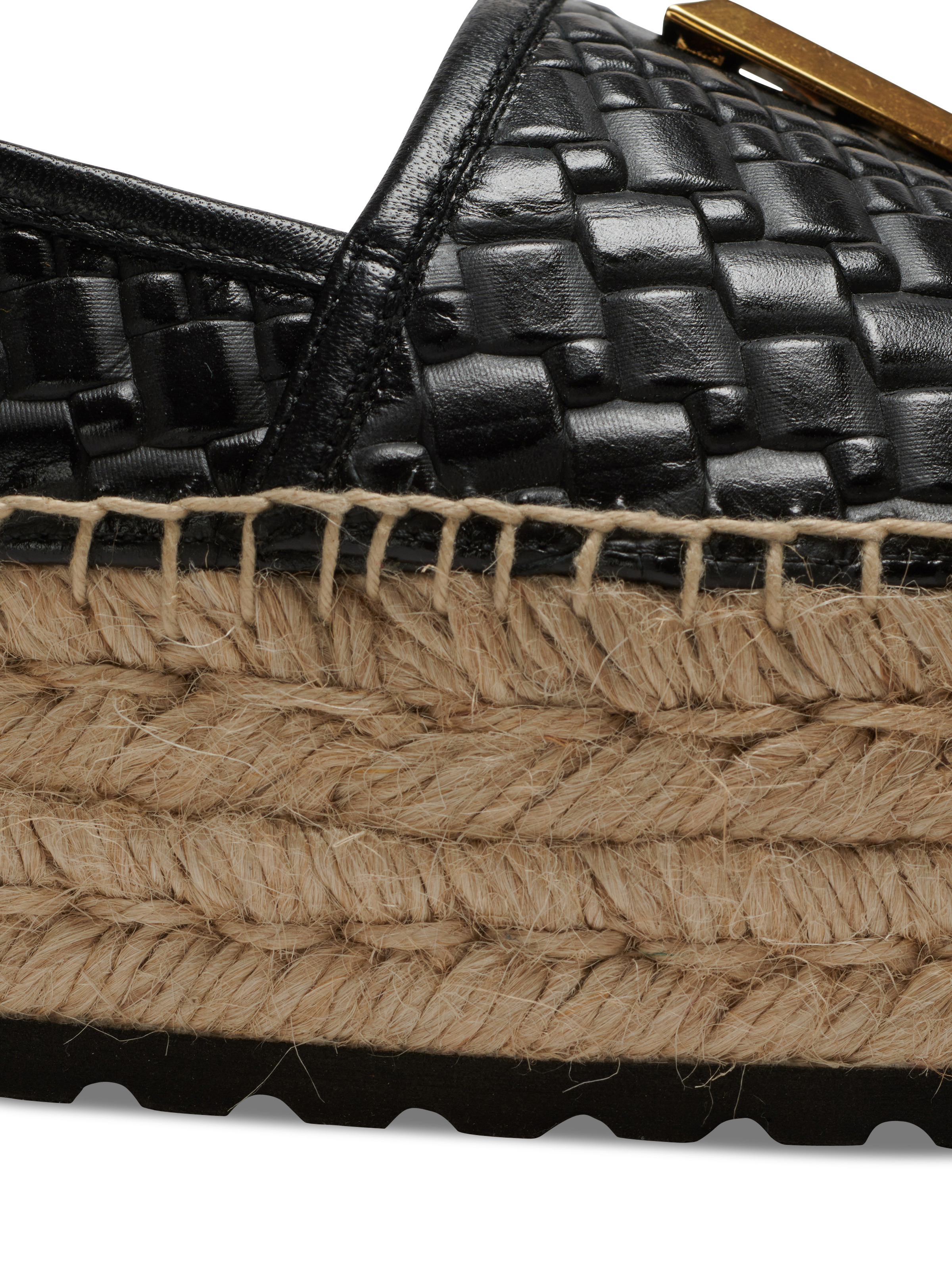 Alex espadrilles in crocodile effect leather - 5