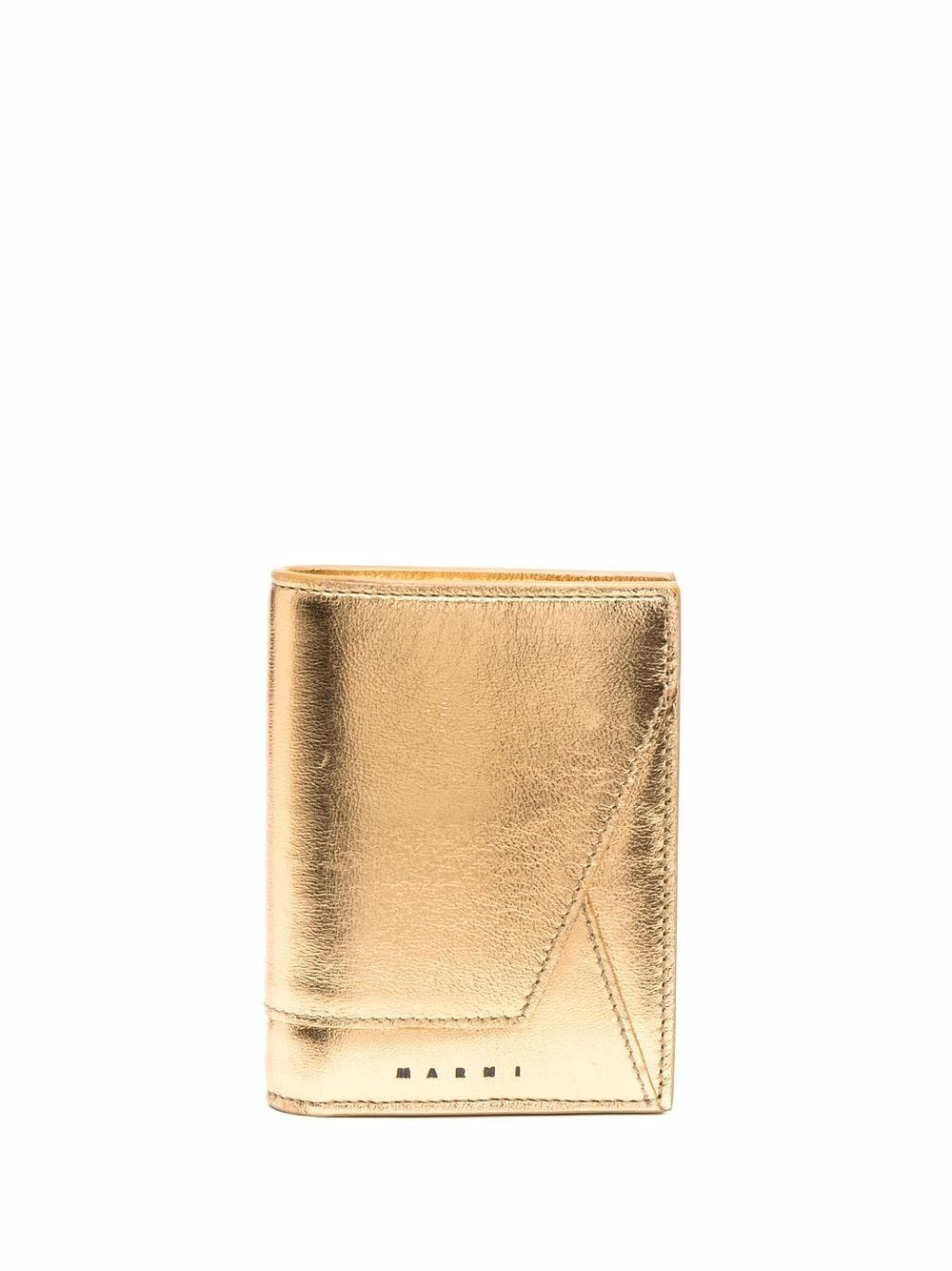 metallic bi-fold wallet - 1