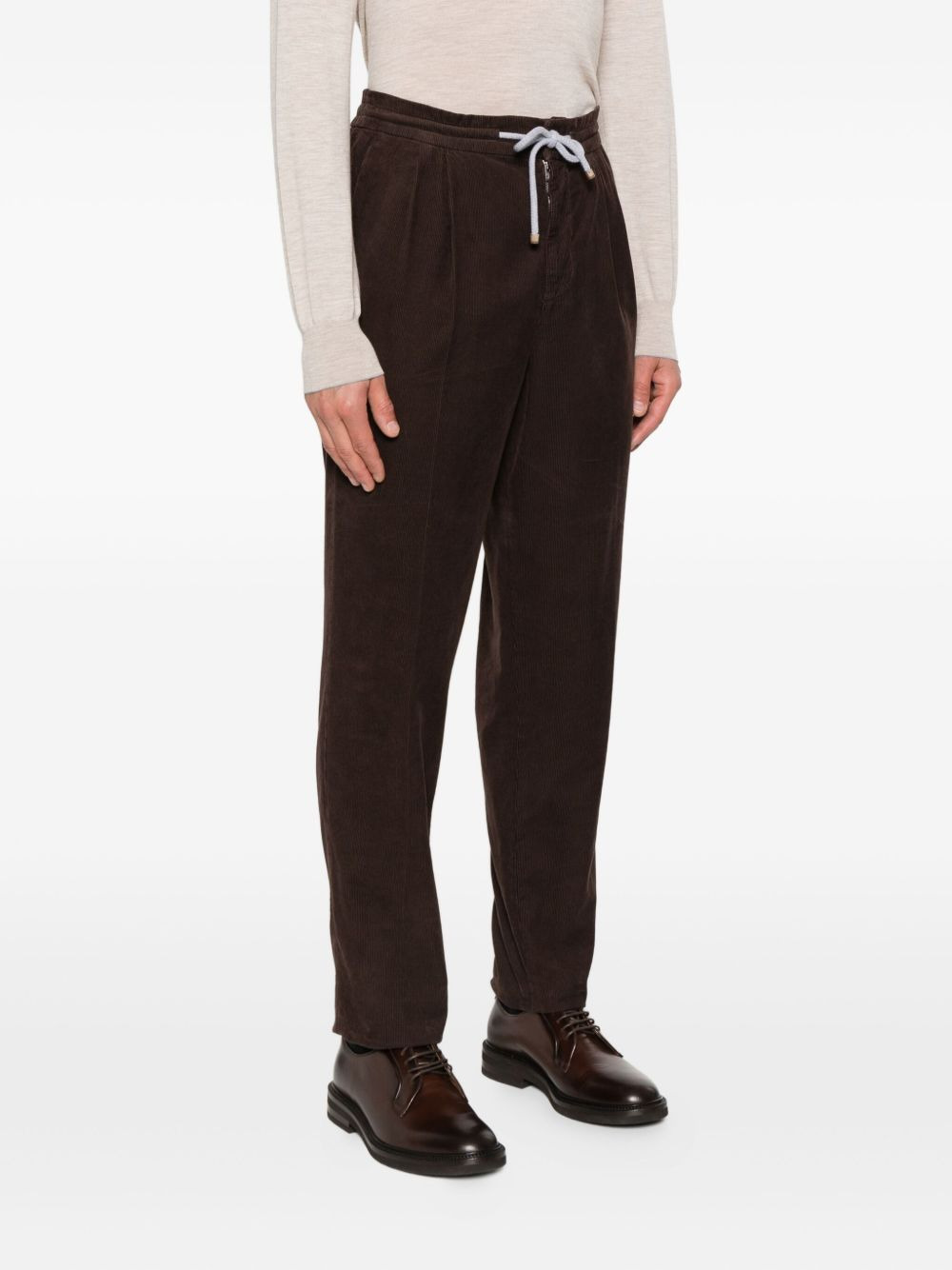 Brunello Cucinelli Trousers Brown - 5