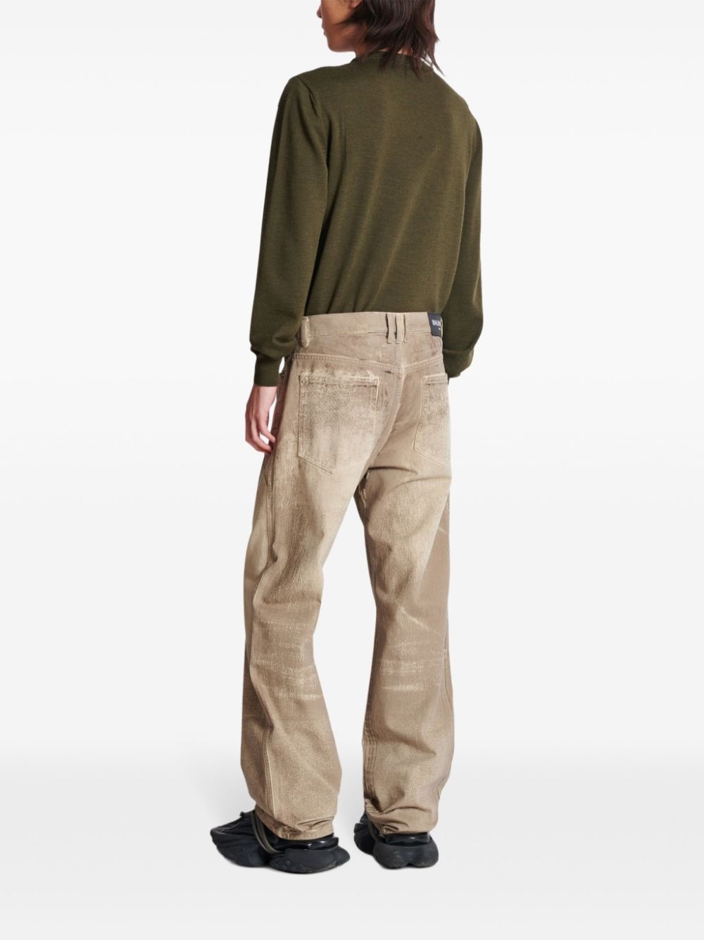 garment-dyed jeans - 4