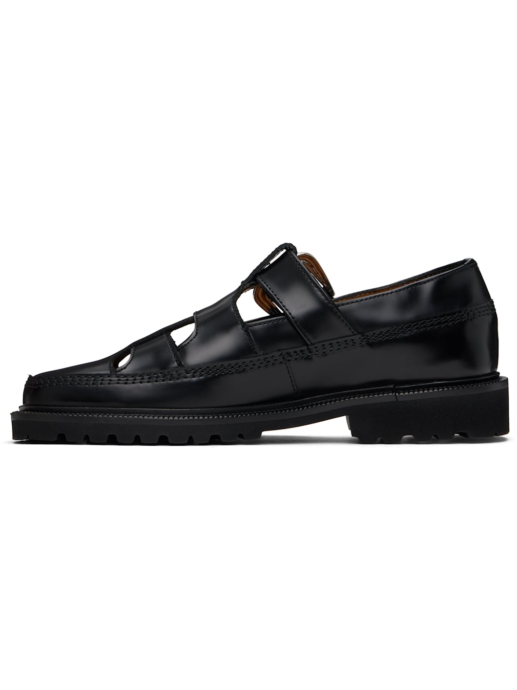 Black Polido Loafers - 3