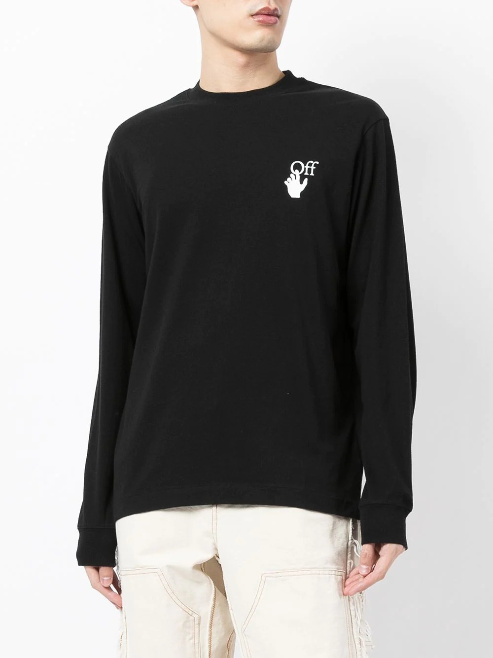 Arrow-print logo sweatshirt - 3