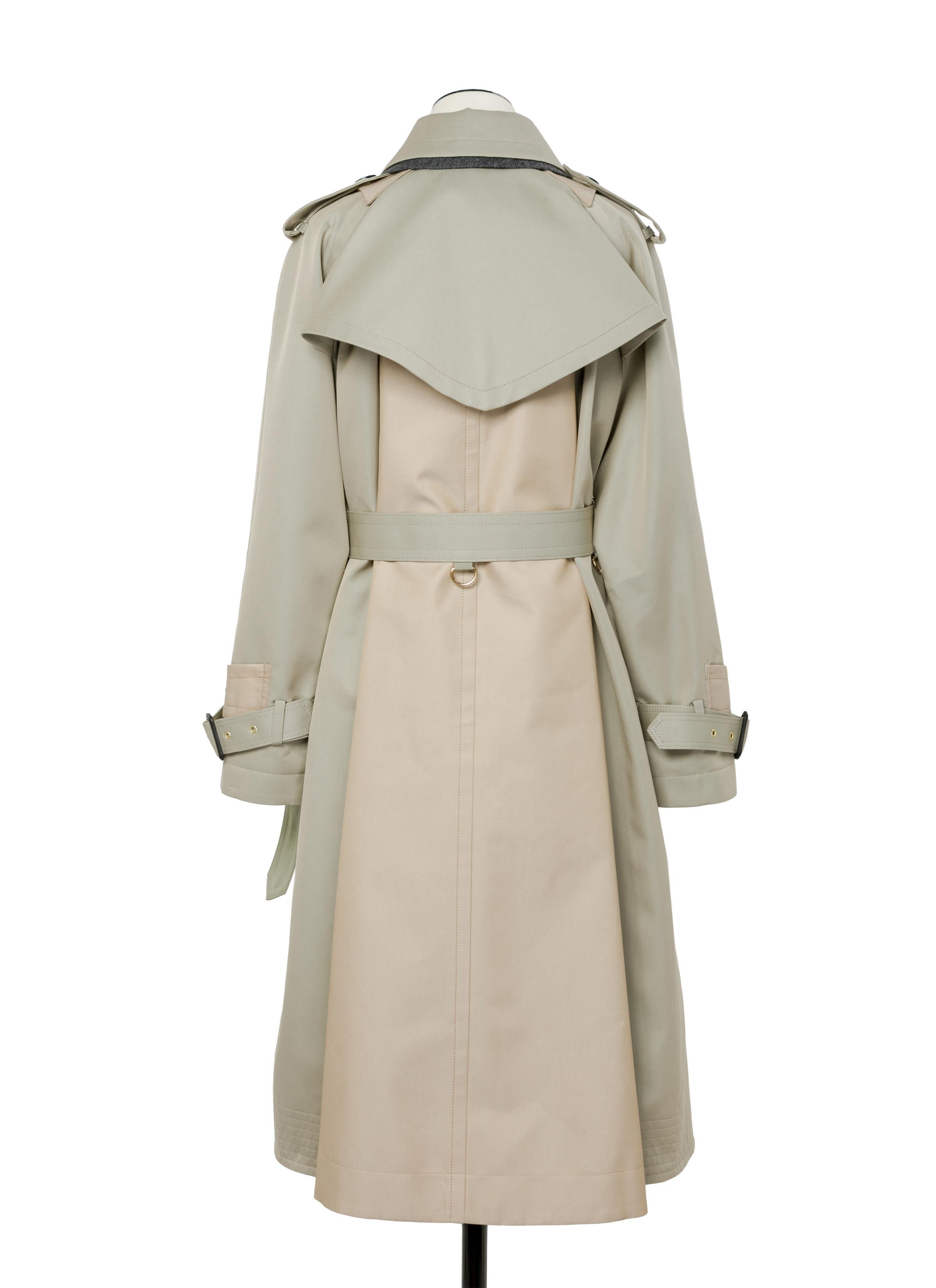 Cotton Gabardine Coat - 3