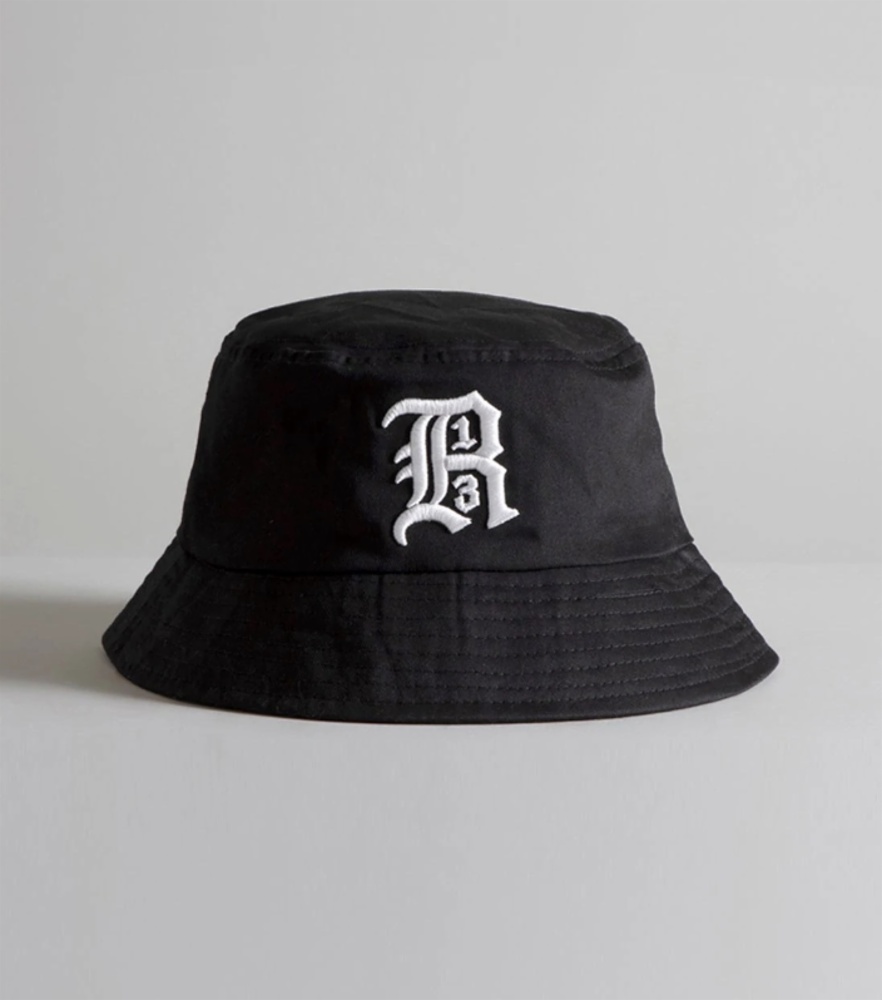 R13 BUCKET HAT - BLACK - 2