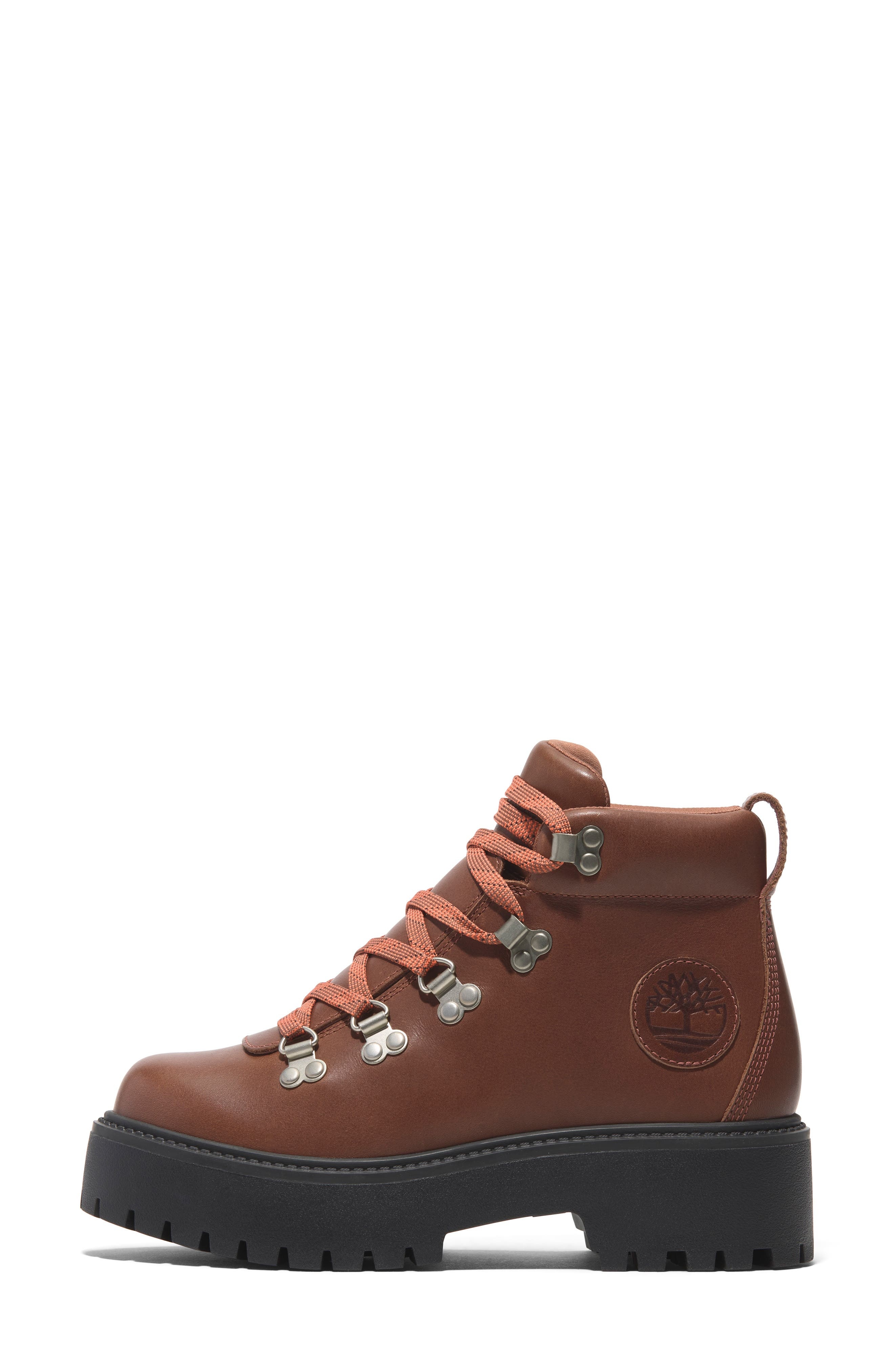 Timberland Stone Street Platform Boot in Rust Full Grain at Nordstrom - 7