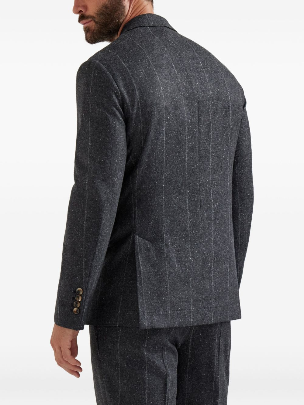 pinstripe blazer - 4