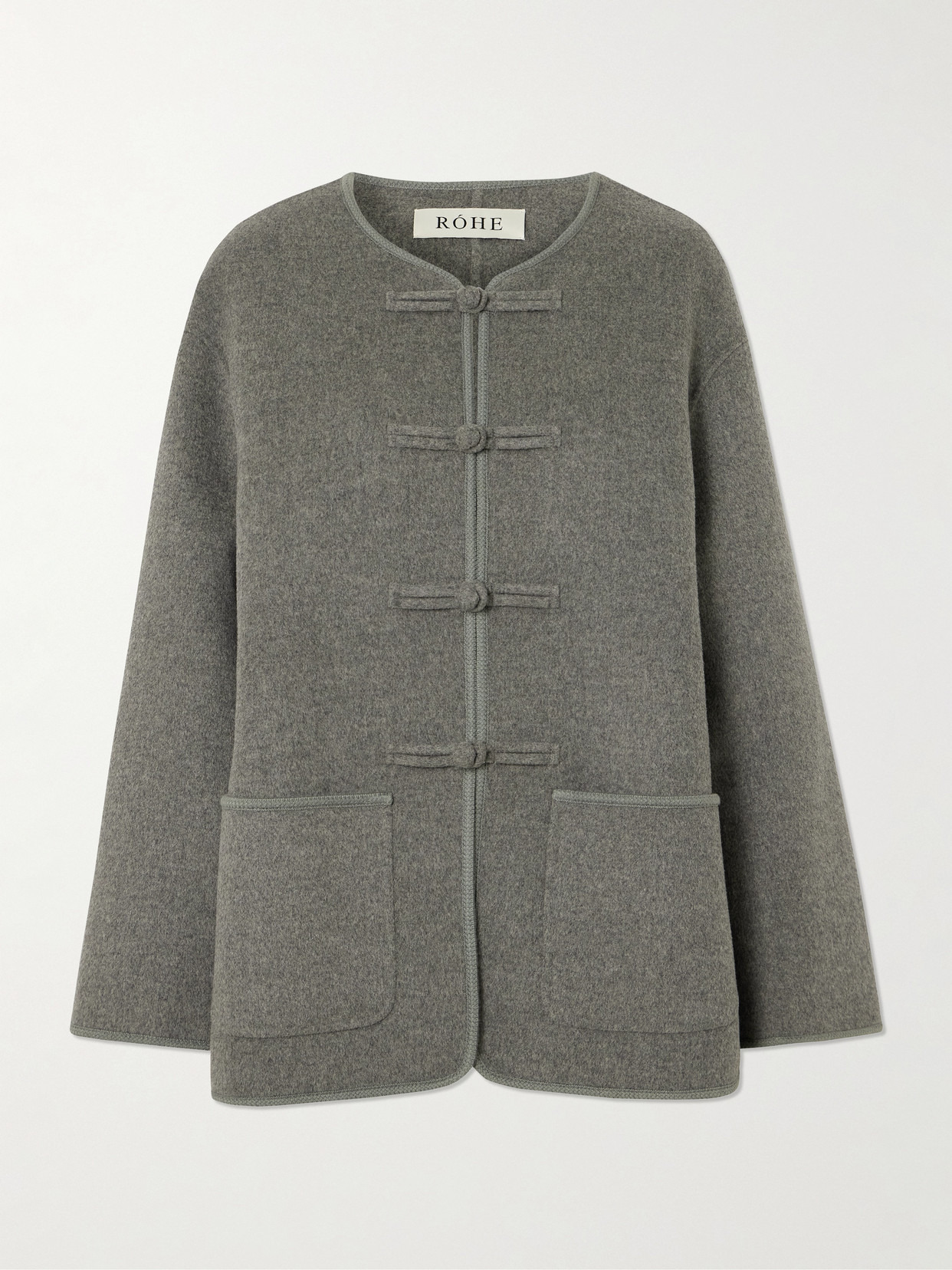 Oversized Wool And Cashmere-blend Jacket - 1