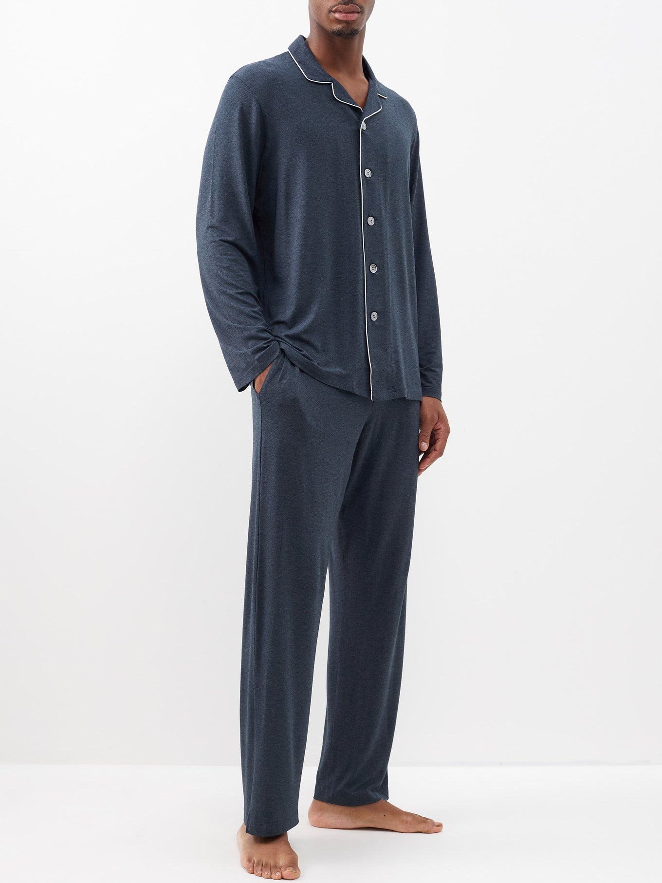 Marlowe stretch-jersey pyjamas - 2