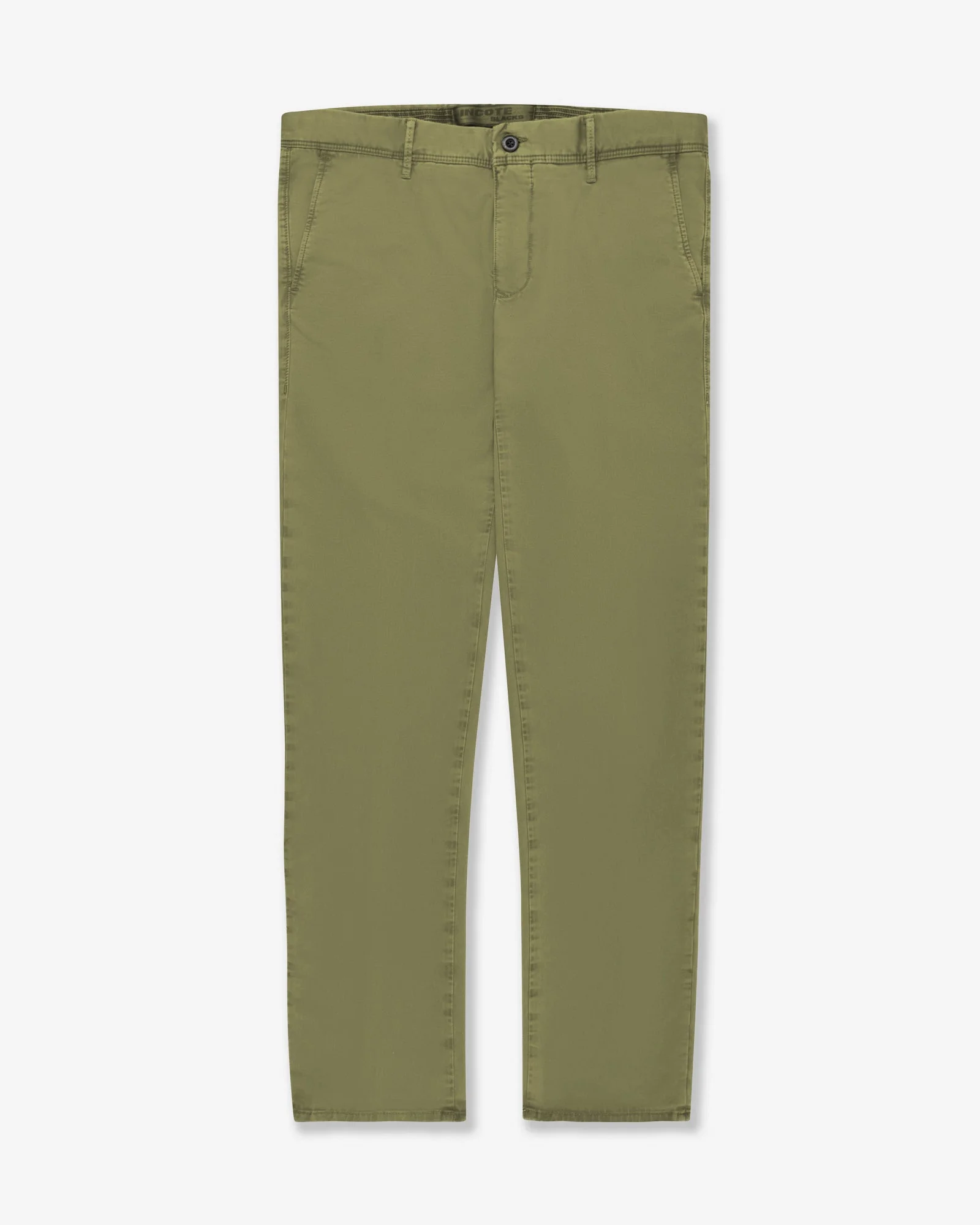 Slim-fit certified stretch gabardine trousers - 1