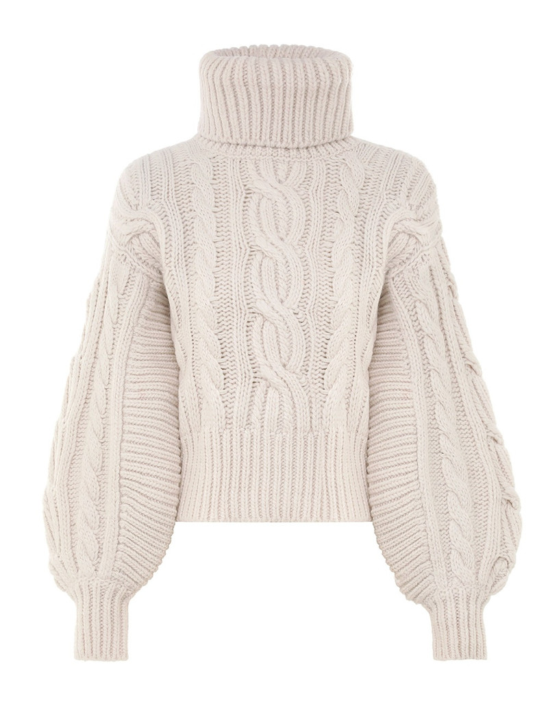 ILLUSTRATION CABLE SWEATER 1