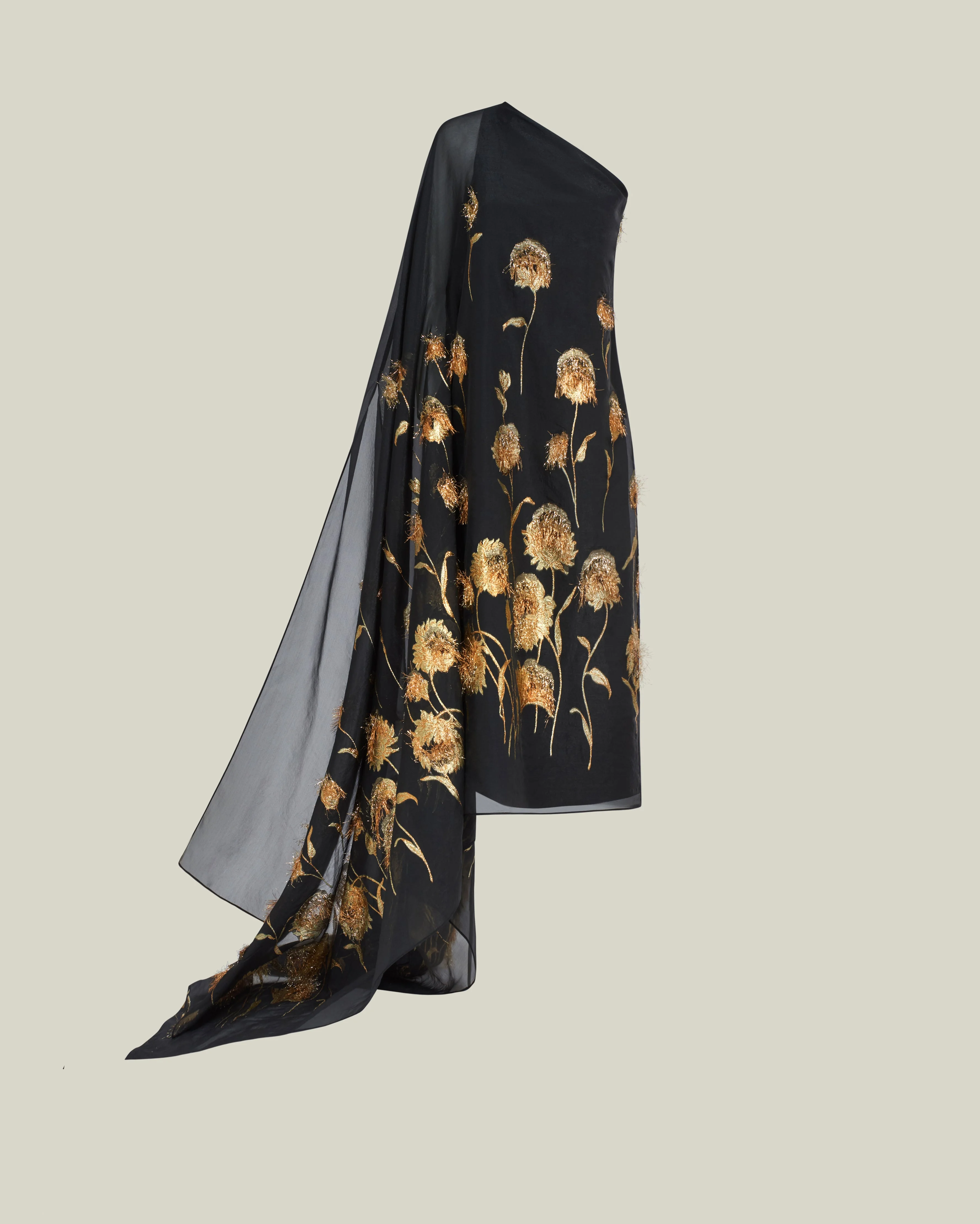 Steinem Dress in Black-Gold - 1