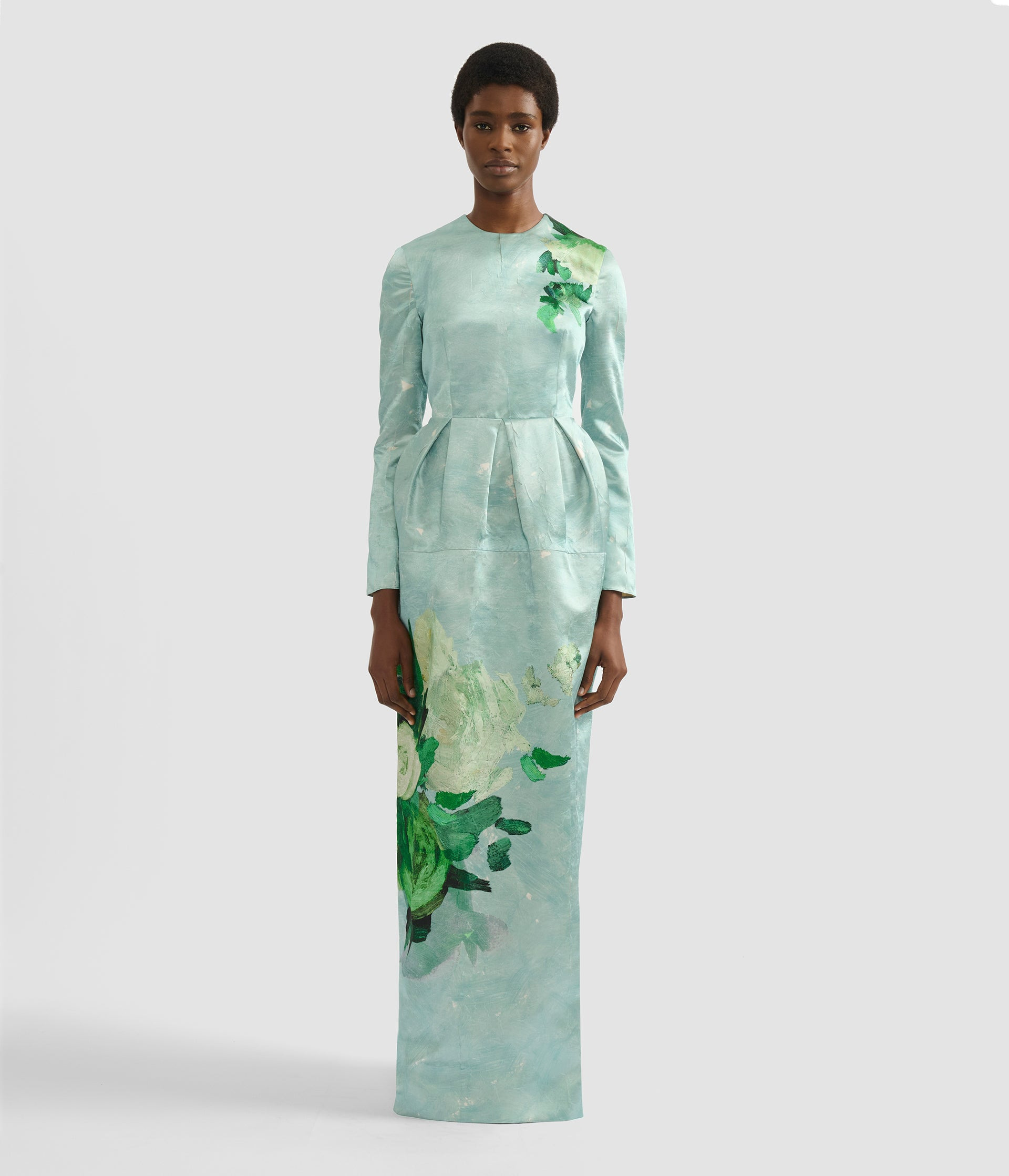 LONG SLEEVE COCKTAIL DRESS - 4