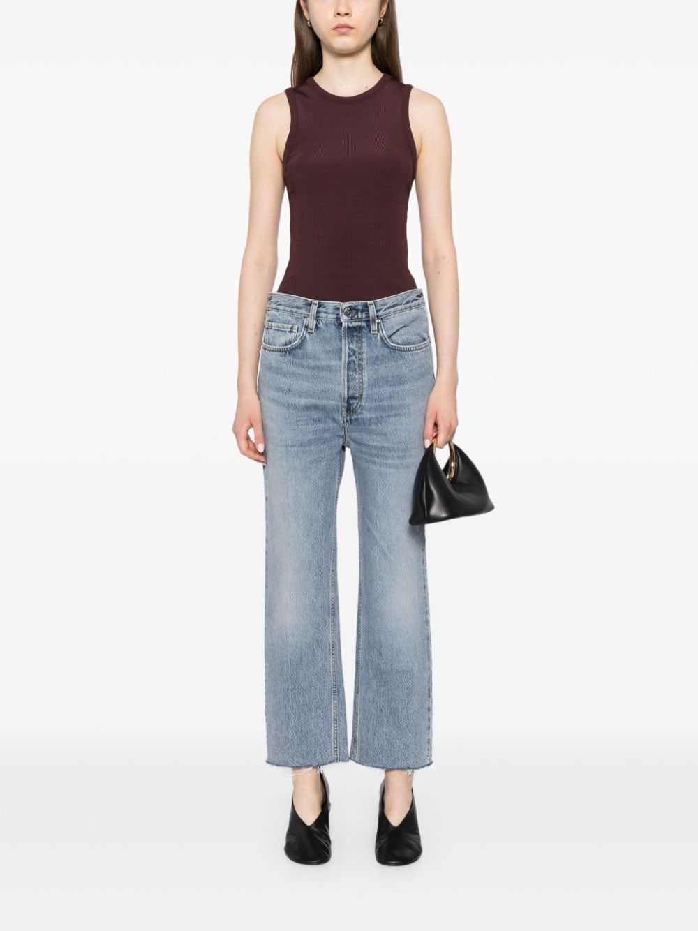 straight-leg jeans - 2