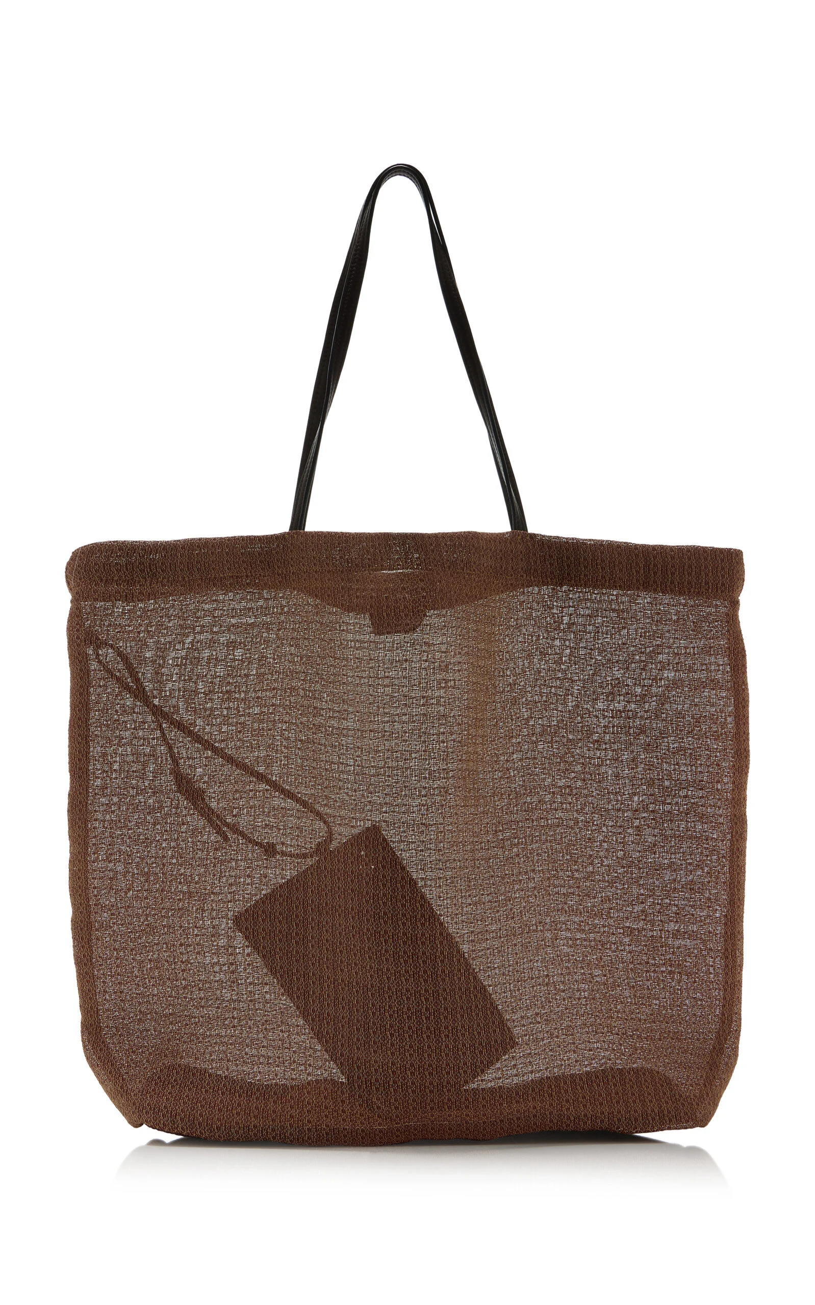 Barn Oversized Woven Tote Bag brown - 1