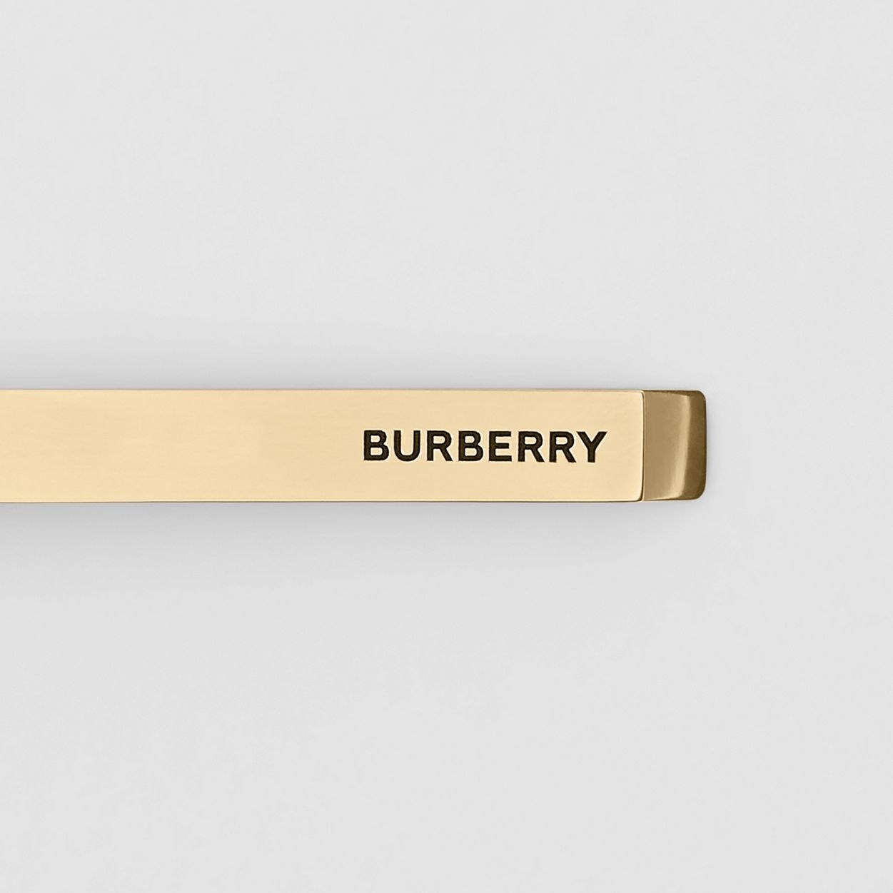 Engraved Gold-plated Tie Bar - 2