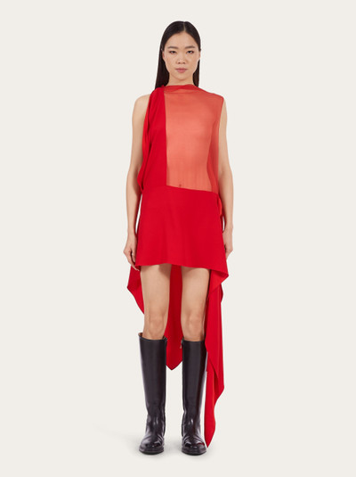 FERRAGAMO Asymmetric dress outlook