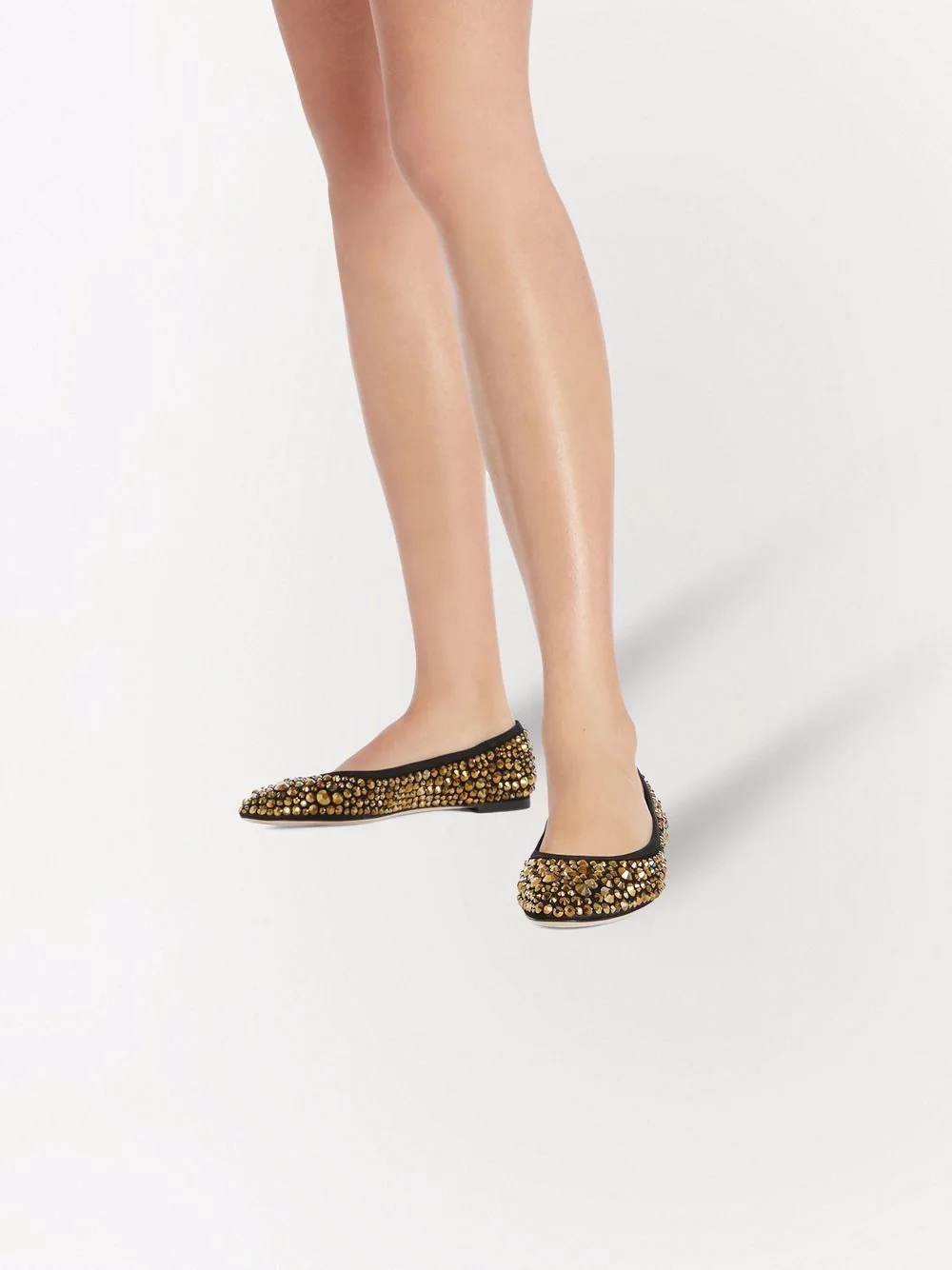 Amur crystal ballerina shoes - 5