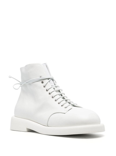 Marsèll round-toe lace-up boots outlook