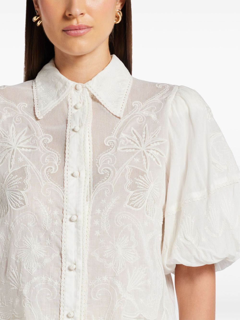 lace blouse - 5