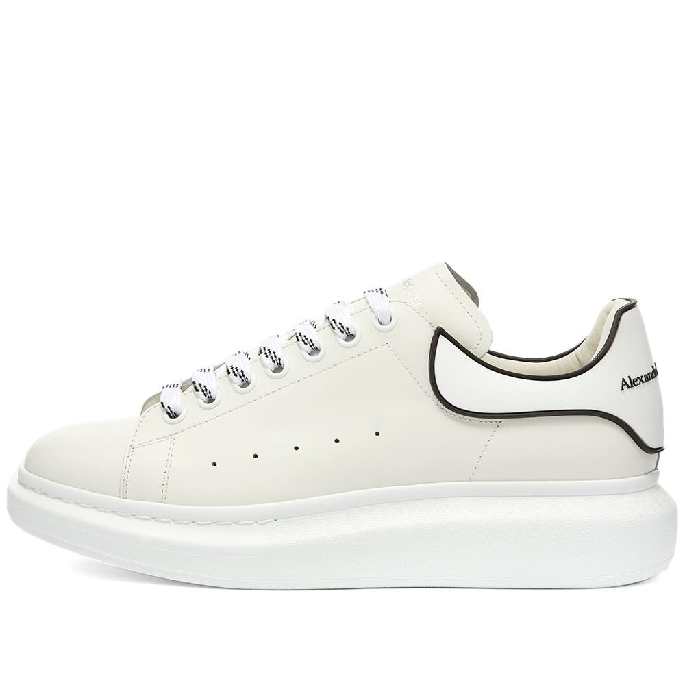 Alexander McQueen Rubber Patch Heel Tab Wedge Sole Sneaker - 2