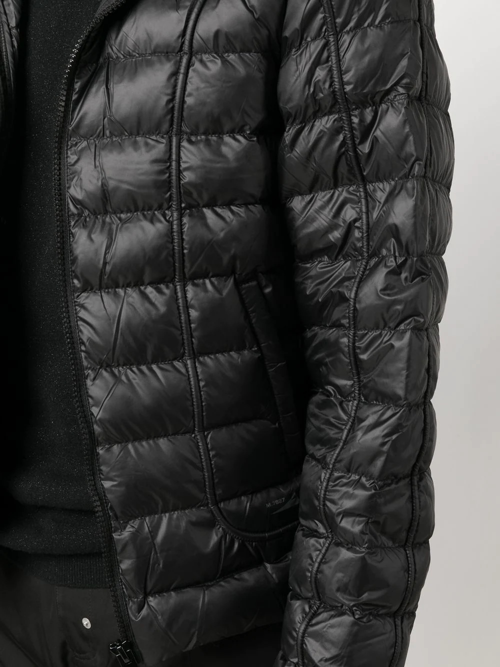 classic hood padded jacket - 5