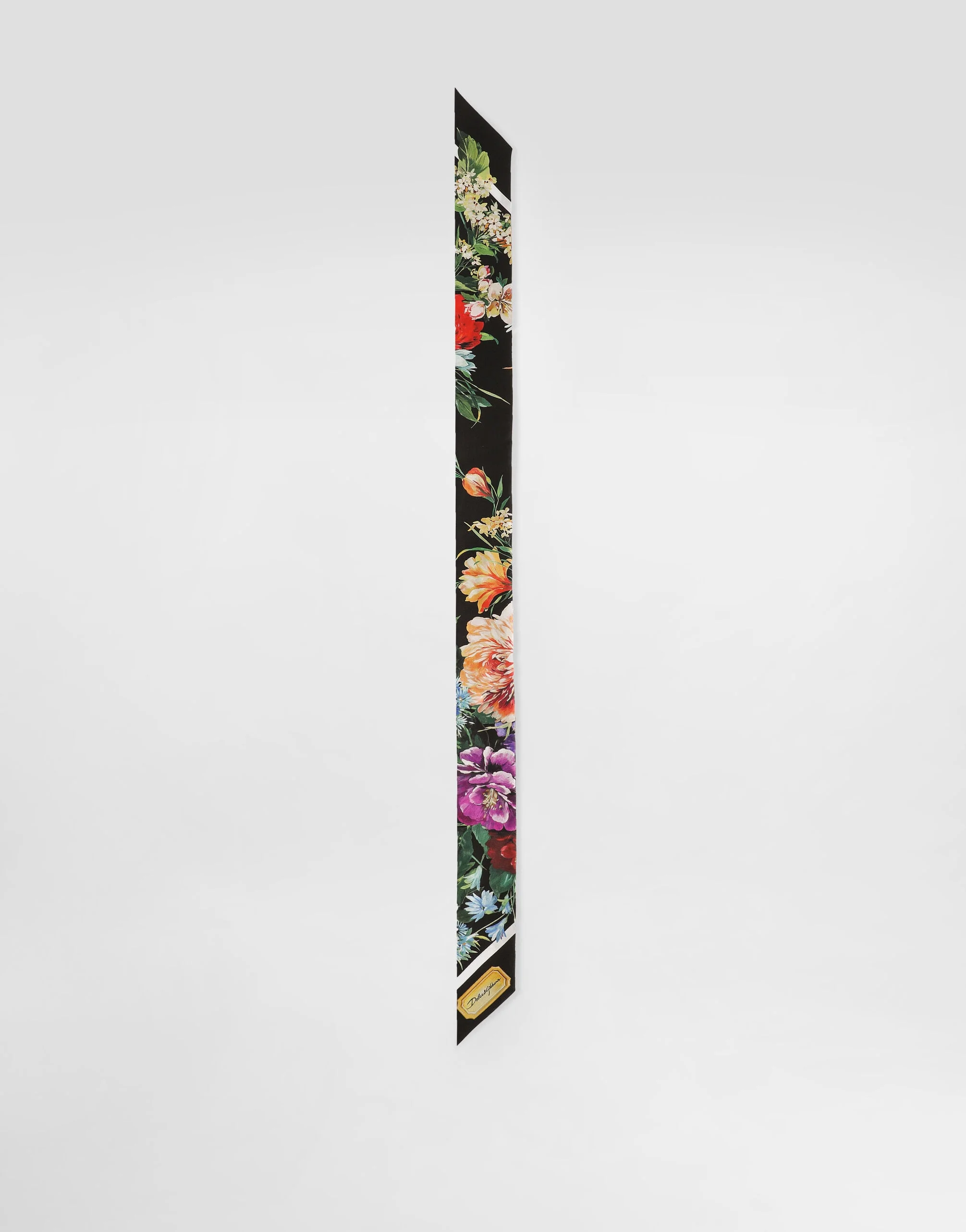 Silk twill bandeau - 1