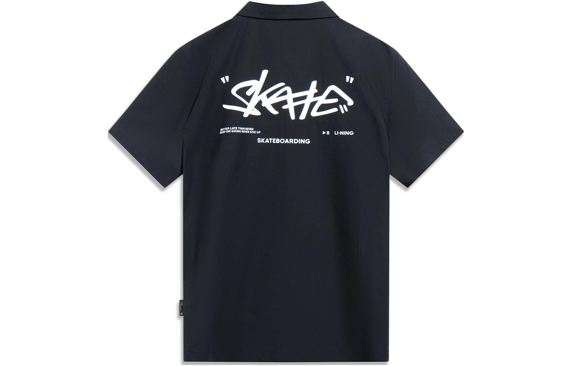 Li-Ning x Disney Oswald Graphic Shirt 'Black' ASHT207-1 - 2