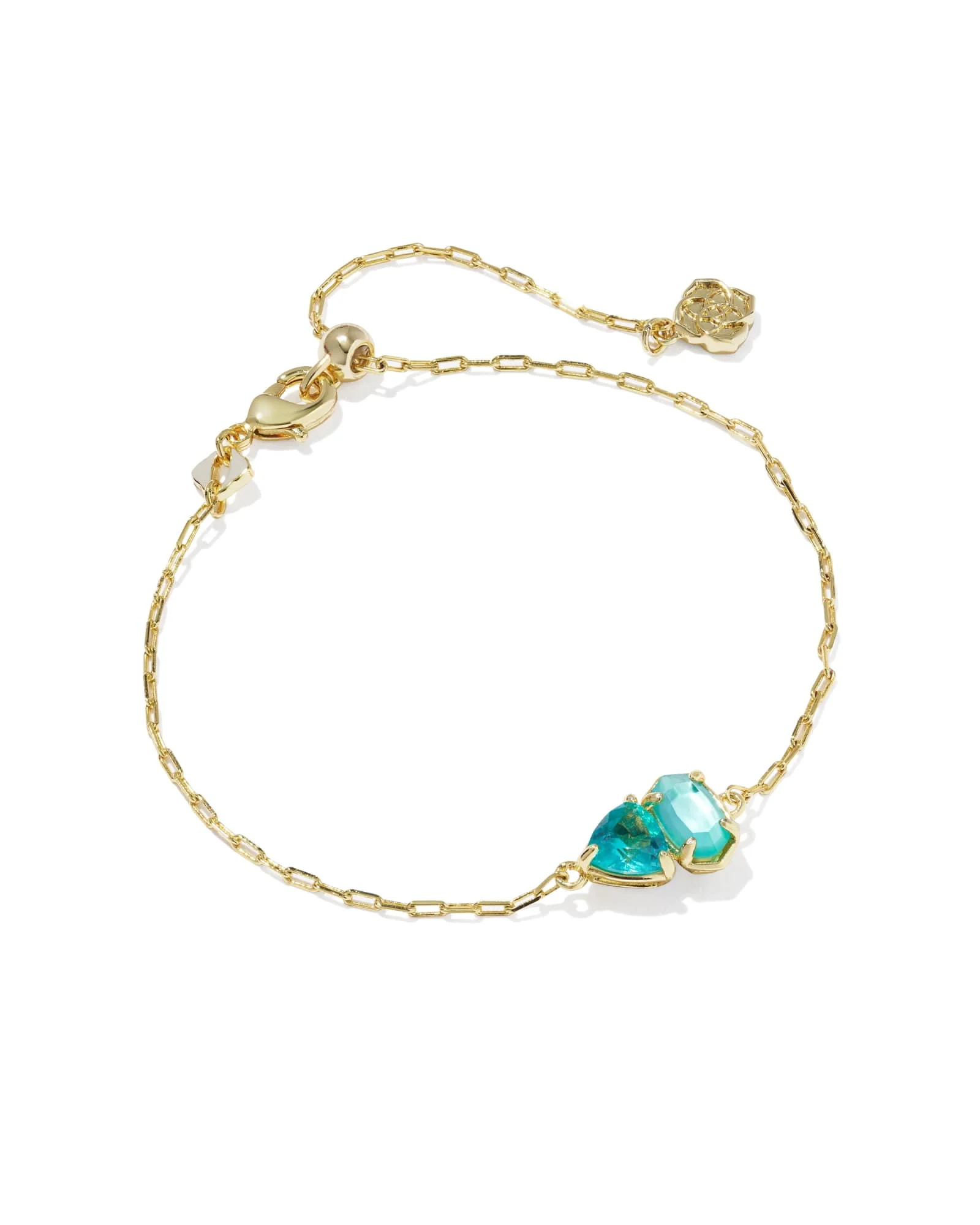 Tatum December Gold Delicate Chain Bracelet - 1