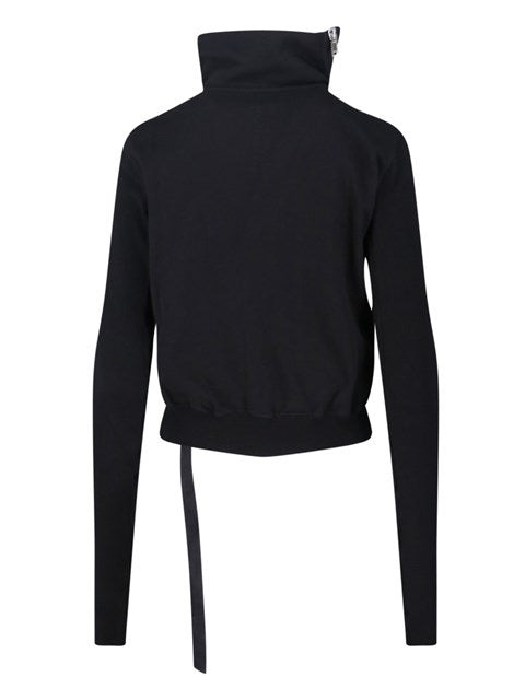 Rick Owens Drkshdw Women Mountain' Zip Sweatshirt - 2