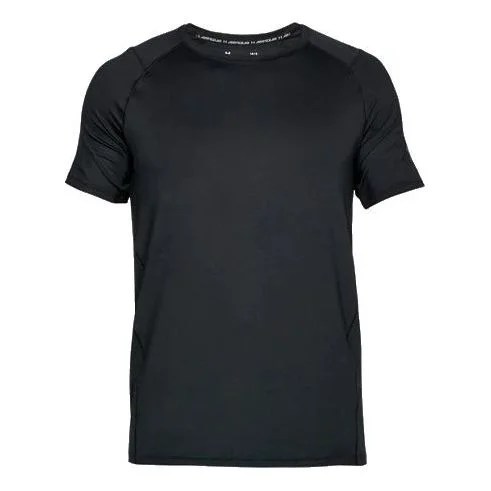 Men's Under Armour UA MK-1 Short Sleeve Sports Tops Black 1306428-001 - 1