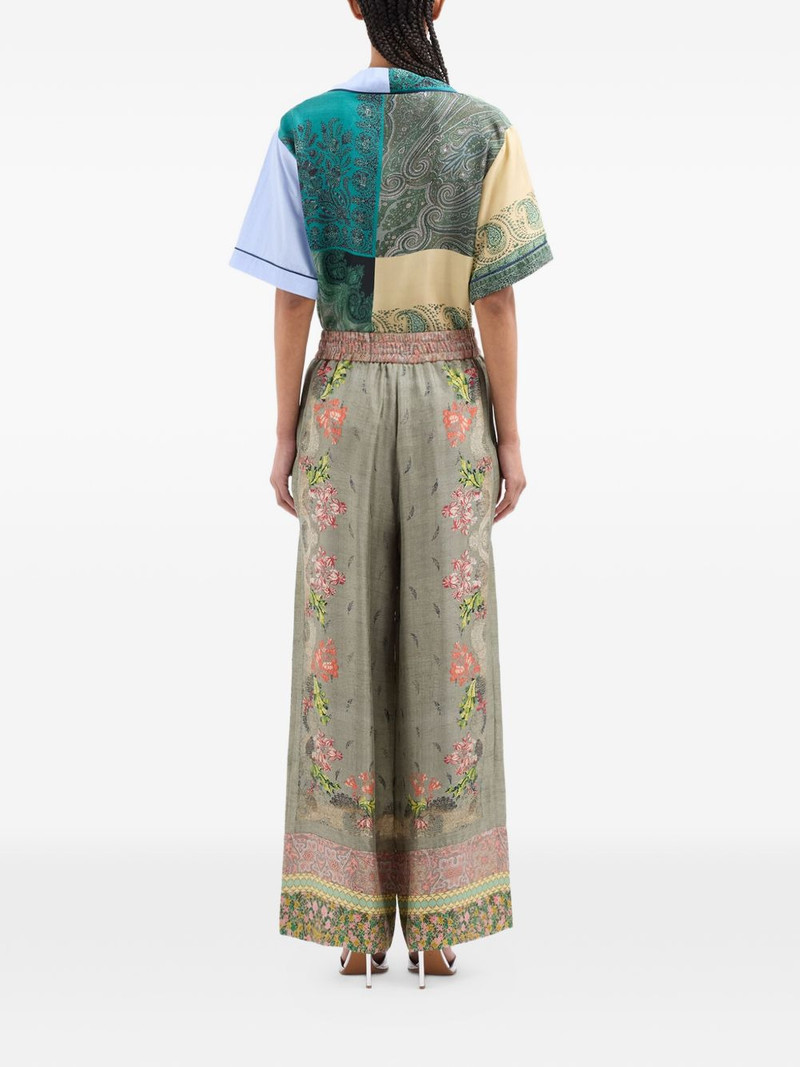 floral paisley palazzo pants 3