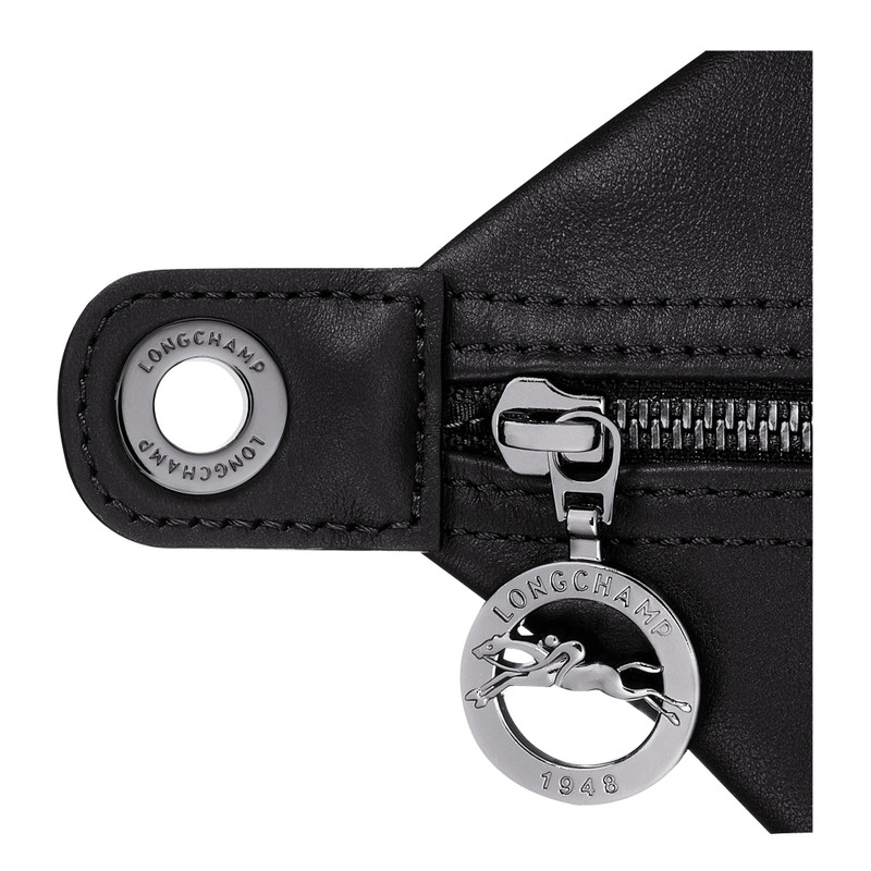 Le Pliage Xtra L Handbag Black - Leather 6