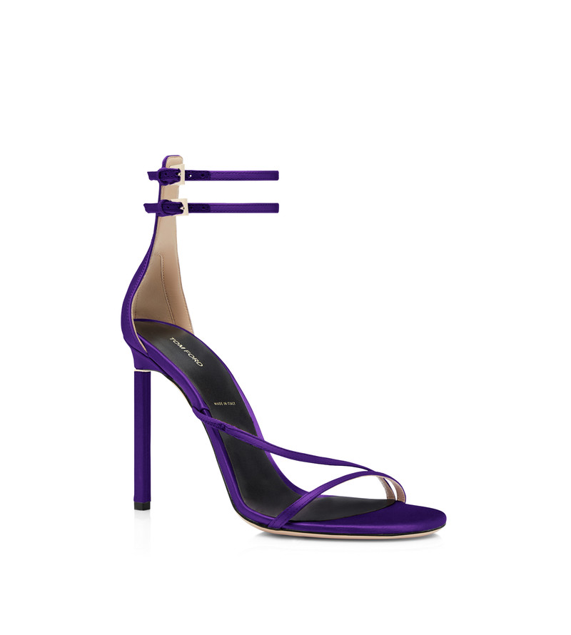 TOM FORD SATIN T ANKLE STRAP SANDAL outlook