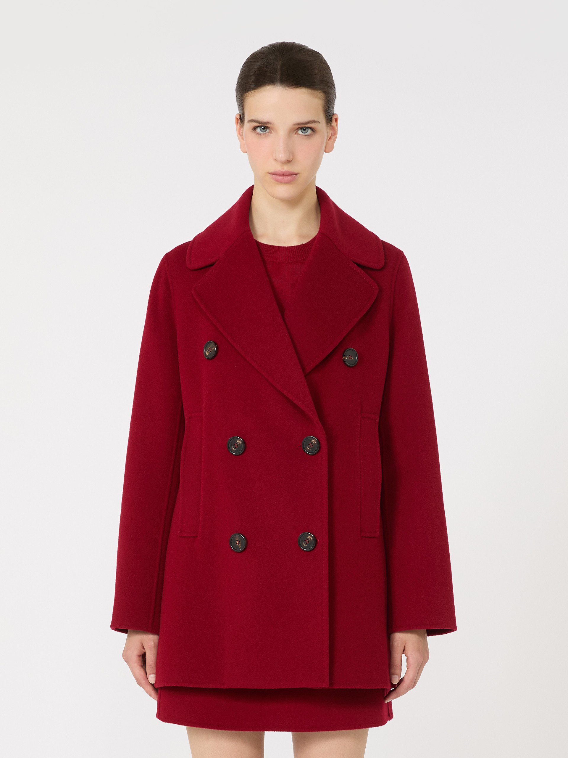 CABAN Double-breasted wool pea coat - 3