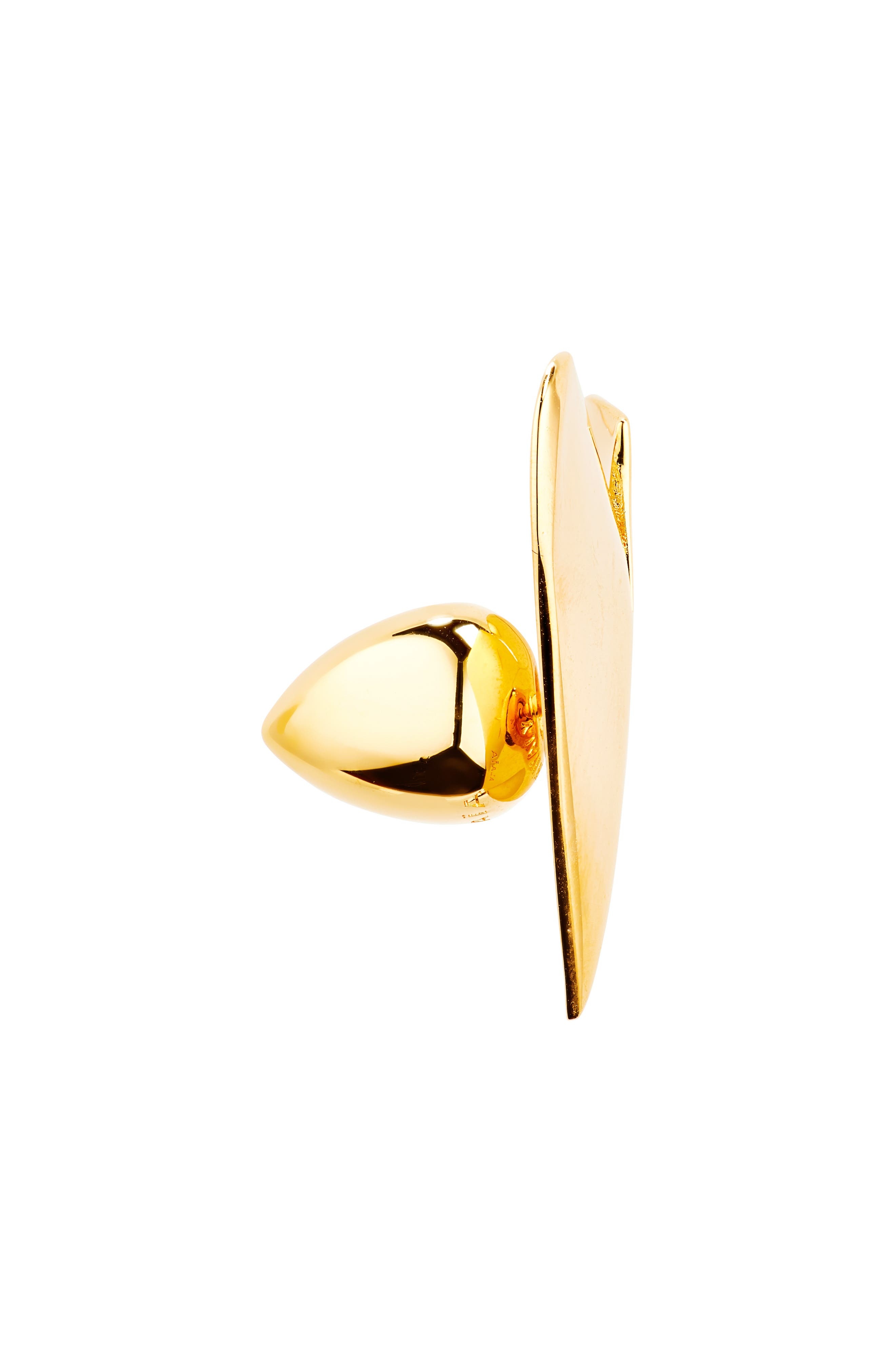 Alaïa Le Coeur Earrings in Or at Nordstrom - 3