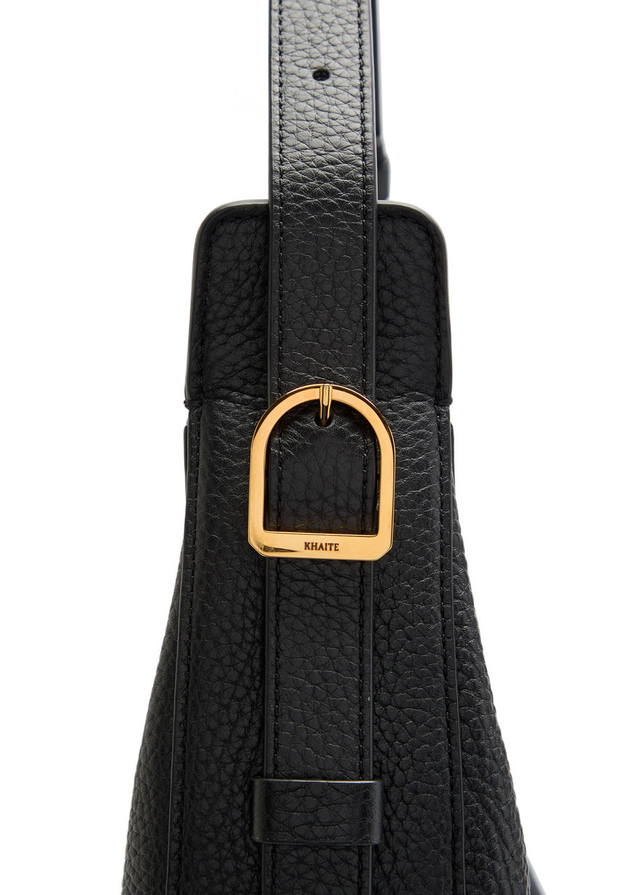 Khaite Augustina Grained Leather Shoulder bag - 3