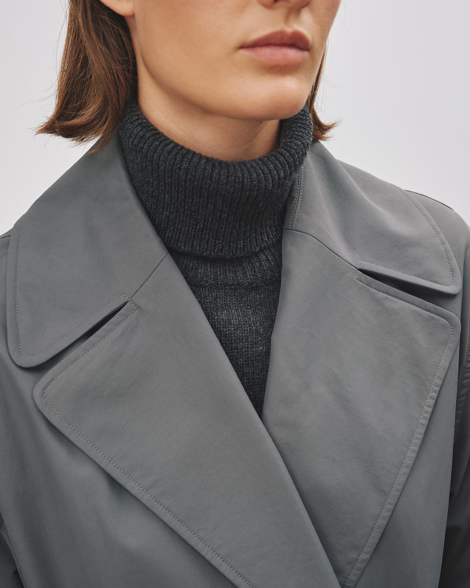 LOUIS OVERSIZED TRENCH - 4